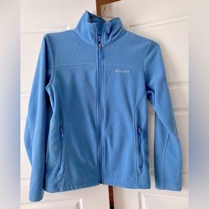 Columbia fleece zip-up jacket